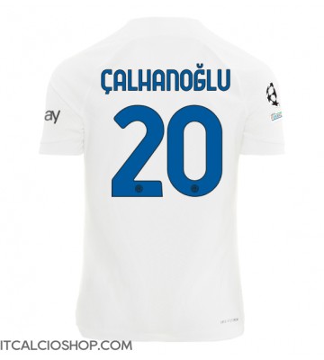 Inter Milan Hakan Calhanoglu #20 Seconda Maglia 2023-24 Manica Corta